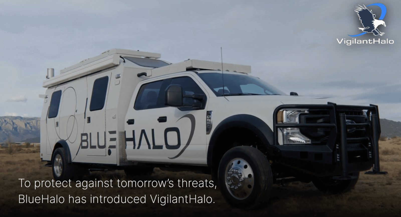 The VigilantHalo vehicle, the sensor-fusion platform the training had to
explain